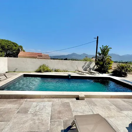 Casa Luna Piscine Chauffee Vue Proche Centre Et De Villa Calvi (Corsica)